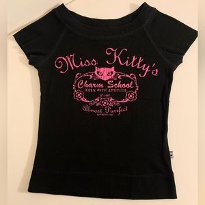newbreed “Miss Kitty’s Charm School” T Shirt.